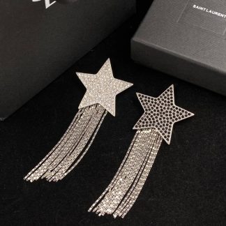 Replica YSL Logo Brooch