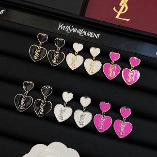 Replica YSL Logo Earrings