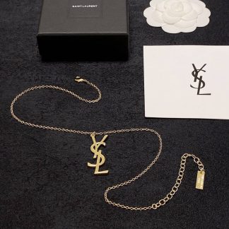 Replica Saint Laurent Heart Pendant Necklace