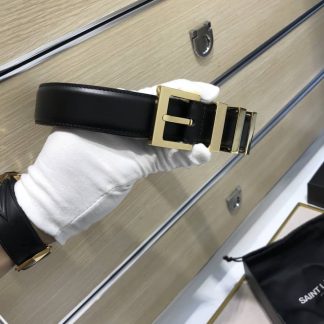 Replica YSL White Belt