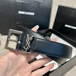 Replica YSL Silver Belt