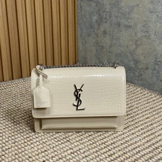 Replica Saint Laurent medium Sunset leather shoulder bag