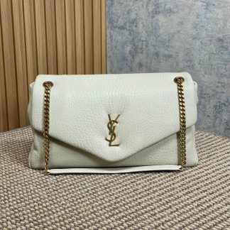 Replica Saint Laurent Womens Lambskin Calypso Shoulder Bag