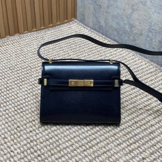 Replica Saint Laurent Mini Manhattan Bag Black