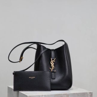 Replica Saint Laurent Le 5 à 7 Supple Mini leather shoulder bag