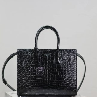 Replica Saint Laurent Classic Sac de Jour Embossed Leather Tote Bag