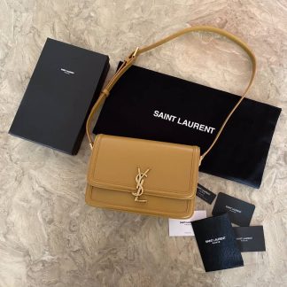 Replica Saint Laurent Smooth Calfskin Solferino Medium Satchel Shoulder Bag