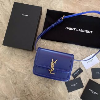 Replica Saint Laurent Smooth Calfskin Solferino Small Satchel Shoulder Bag