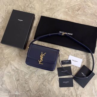 Replica Saint Laurent Smooth Calfskin Solferino Small Satchel Shoulder Bag