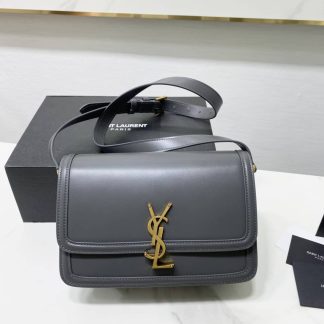 Replica Saint Laurent Smooth Calfskin Solferino Medium Satchel Shoulder Bag