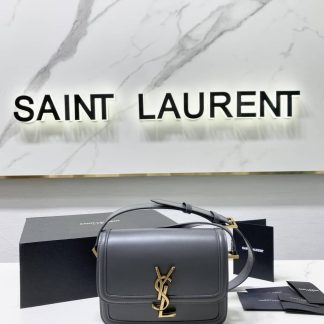 Replica Saint Laurent Smooth Calfskin Solferino Small Satchel Shoulder Bag