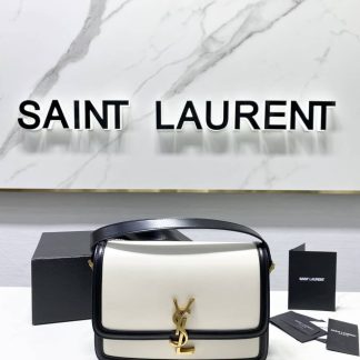 Replica Saint Laurent Smooth Calfskin Solferino Medium Satchel Shoulder Bag