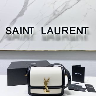 Replica Saint Laurent Smooth Calfskin Solferino Small Satchel Shoulder Bag