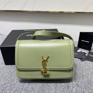 Replica Saint Laurent Smooth Calfskin Solferino Medium Satchel Shoulder Bag