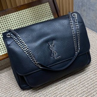 Replica Saint Laurent Niki Jumbo leather Large shoulder bag