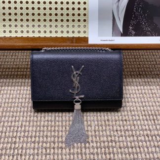 Replica Saint Laurent Kate tassel leather chain small shoulder bag