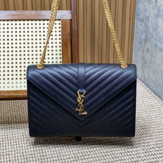 Replica Saint Laurent Caviar Large Envelope Shoulder Bag