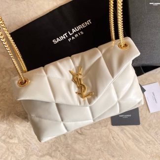 Replica Saint Laurent Loulou Puffer small leather shoulder bag