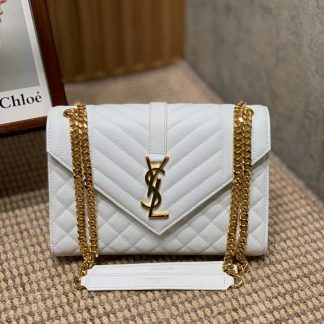 Replica Saint Laurent Envelope Chain Medium Shoulder Bag