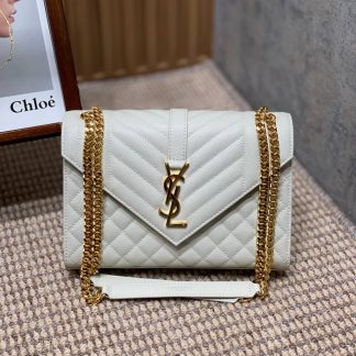 Replica Saint Laurent Envelope Chain Medium Shoulder Bag