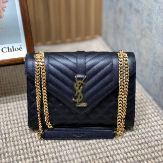 Replica Saint Laurent Envelope Chain Medium Shoulder Bag