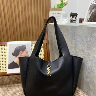 Replica Saint Laurent Bea Leather Large Shopper Shoulder Bag