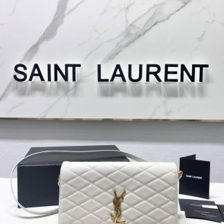 Replica Saint Laurent Kate Supple 99 Quilted Leather Crossbody Bag