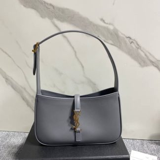 Replica Saint Laurent Womens Le 5 À 7 Smooth Leather Hobo Bag