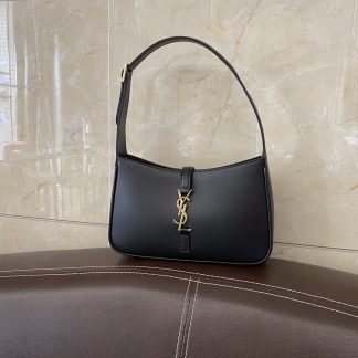 Replica Saint Laurent Womens Le 5 À 7 Smooth Leather Hobo Bag