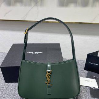 Replica Saint Laurent Womens Le 5 À 7 Smooth Leather Hobo Bag