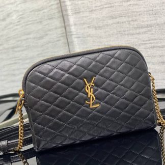 Replica Saint Laurent Gaby Quilted Leather Shoulder Bag