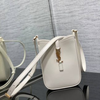 Replica Saint Laurent Le 5 À 7 Mini Leather Shoulder Bag