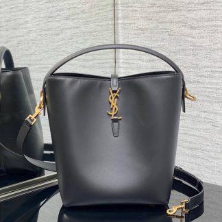 Replica Saint Laurent Le 37 leather bucket bag