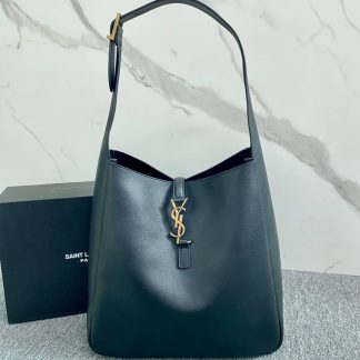 Replica Saint Laurent Le 5 A 7 Supple Grained Calfskin Shoulder Bag