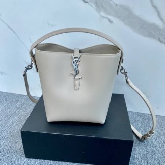 Replica Saint Laurent Le 37 Micro In Shiny Leather Shoulder Bag