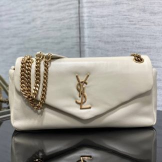 Replica Saint Laurent Calypso leather shoulder bag