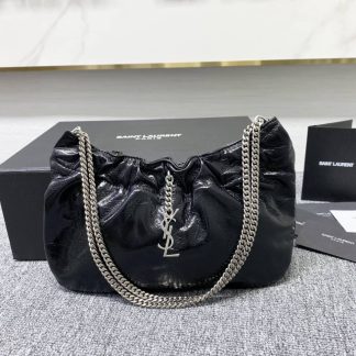 Replica Saint Laurent Pac Pac Ruched Hobo Bag