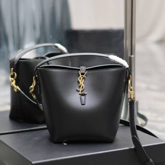 Replica Saint Laurent Calfskin Le 37 Bucket Bag