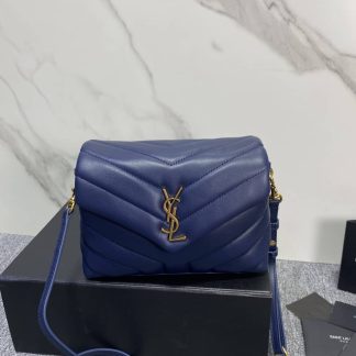 Replica Saint Laurent Loulou Toy quilted leather shoulder bag