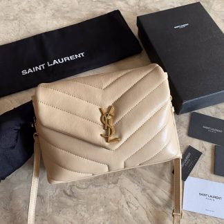 Replica Saint Laurent Loulou Toy quilted leather shoulder bag