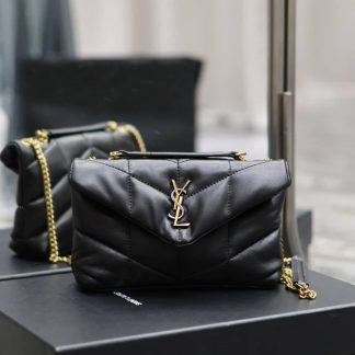 Replica Saint Laurent Loulou Puffer mini Shoulder Bag