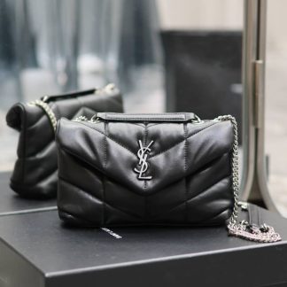 Replica Saint Laurent Loulou Puffer mini Shoulder Bag