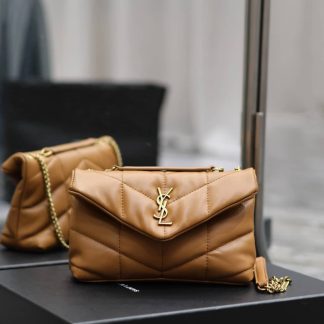 Replica Saint Laurent Loulou Puffer mini Shoulder Bag