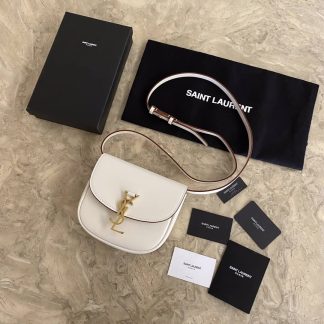 Replica Saint Laurent Kaia Smooth Leather Small Satchel