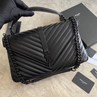 Replica Saint Laurent Monogram college Matelasse Chevron Shoulder Bag