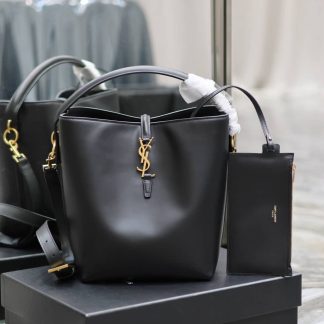 Replica Saint Laurent Le 37 leather bucket bag