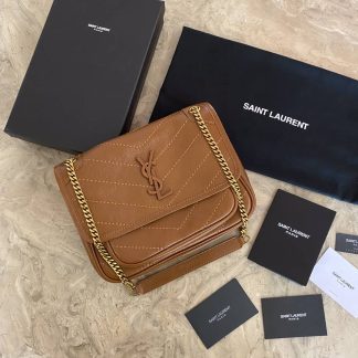 Replica Saint Laurent Monogram Niki Chain Satchel