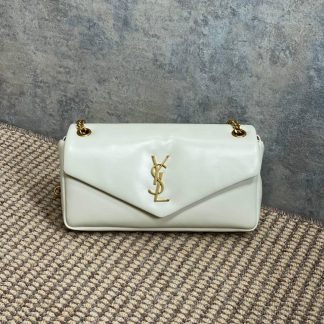 Replica Saint Laurent Calypso Lambskin leather shoulder bag