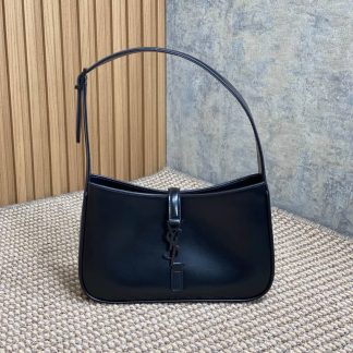 Replica Saint Laurent Le 5 A 7 Leather Hobo Bag