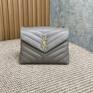 Replica Saint Laurent Matelasse Chevron Leather Loulou Toy Shoulder Bag